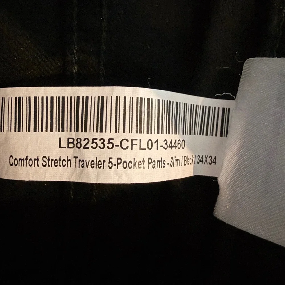 Quince Comfort Stretch Traveler 5 Pocket Pants Slim Office Date Black 34 34 NWT